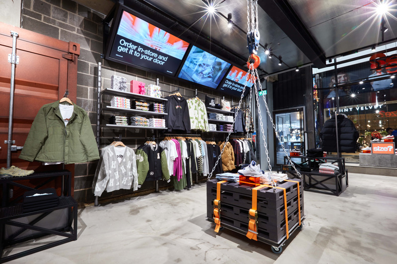size? launches debut concept store at Liverpool ONE