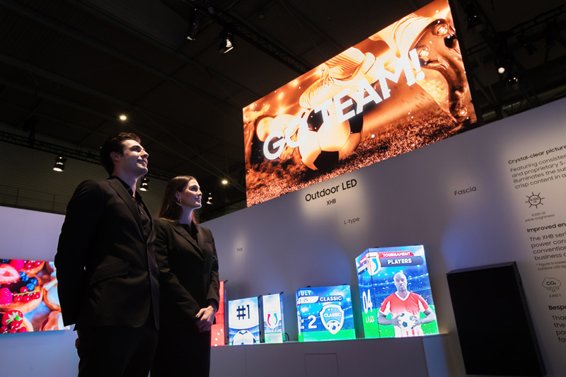 Samsung Electronics showcases a new era of digital signage at ISE 2023