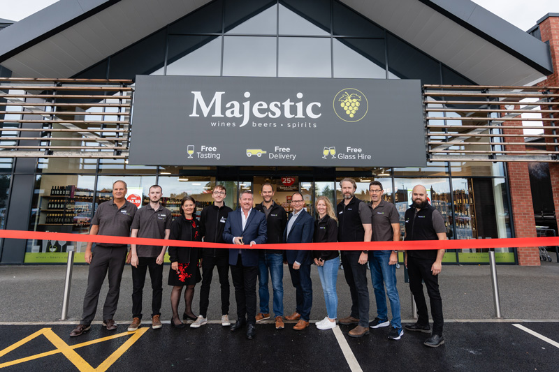 Majestic toasts latest store opening in Newark-on-Trent