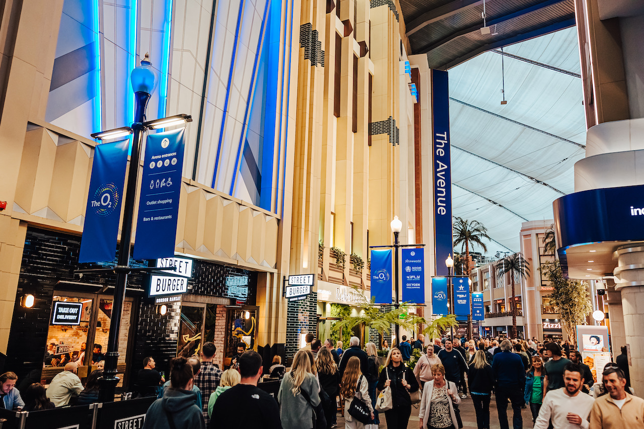 The O2’s entertainment district celebrates full leasing completion, with arrival of Chopstix