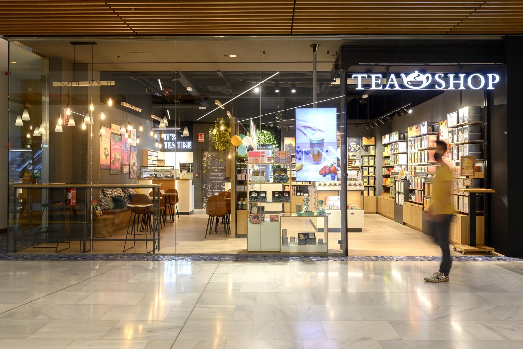 Tea Shop chooses nsign.tv’s digital signage platform to digitise its 100 stores