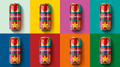 Budweiser collaborates with Sir Peter Blake to launch limited edition pop art can