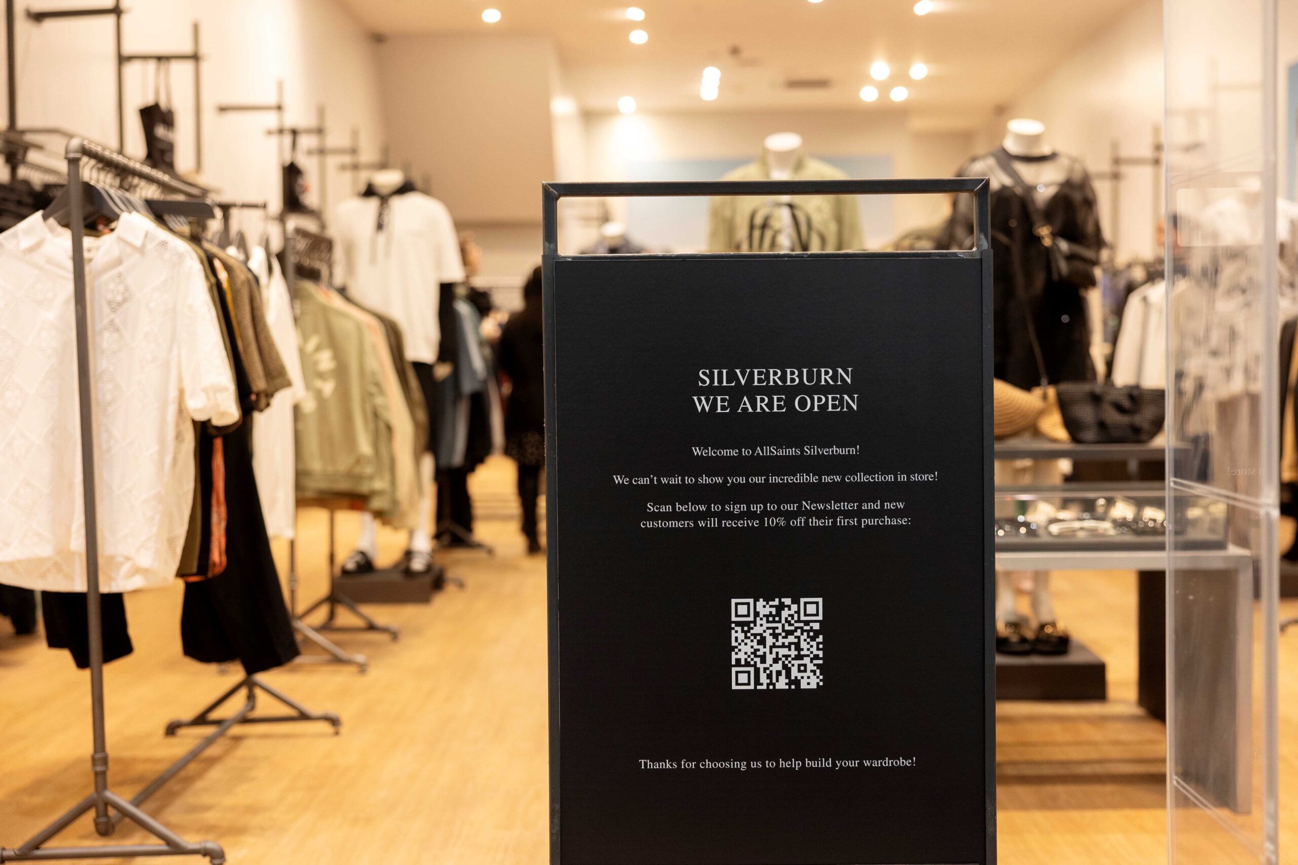 Iconic apparel chain AllSaints opens at Silverburn