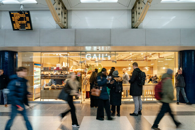 Gail's Rails Tatel GAIL’s introduced to London Bridge and London Liverpool Street Stations ...