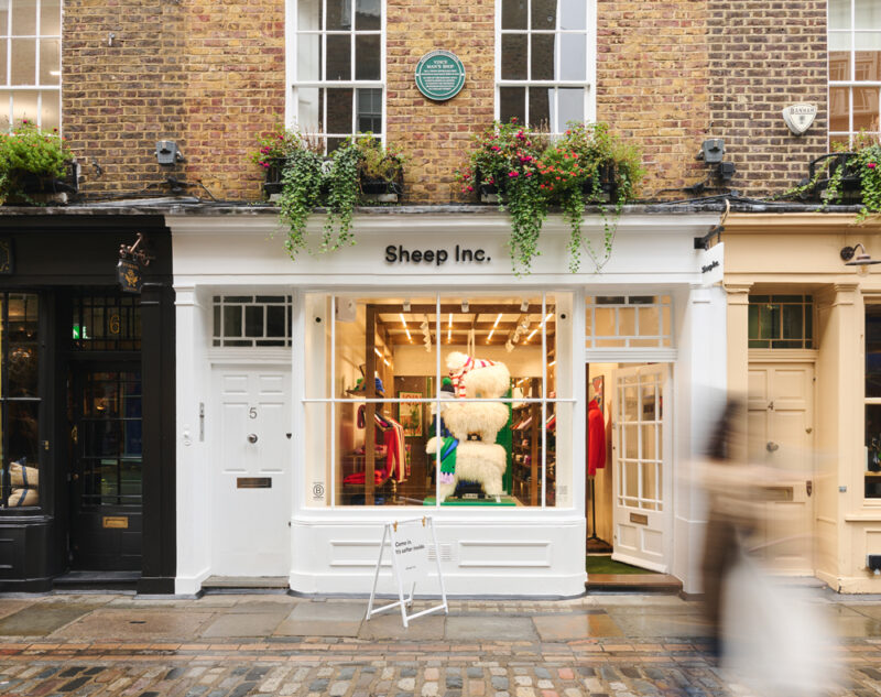 Sheep Store Sheep Inc. unveils its first ‘Flagsheep’ store in London - A1 Retail ...