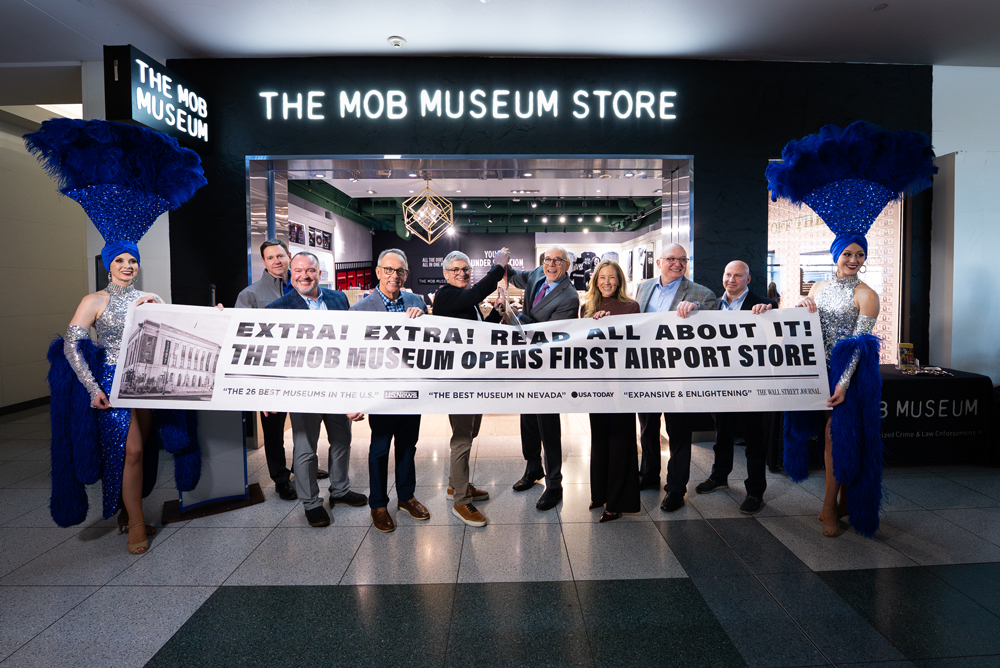 The Mob Museum partners with Day One Group to unveil retail experience at Harry Reid International Airport