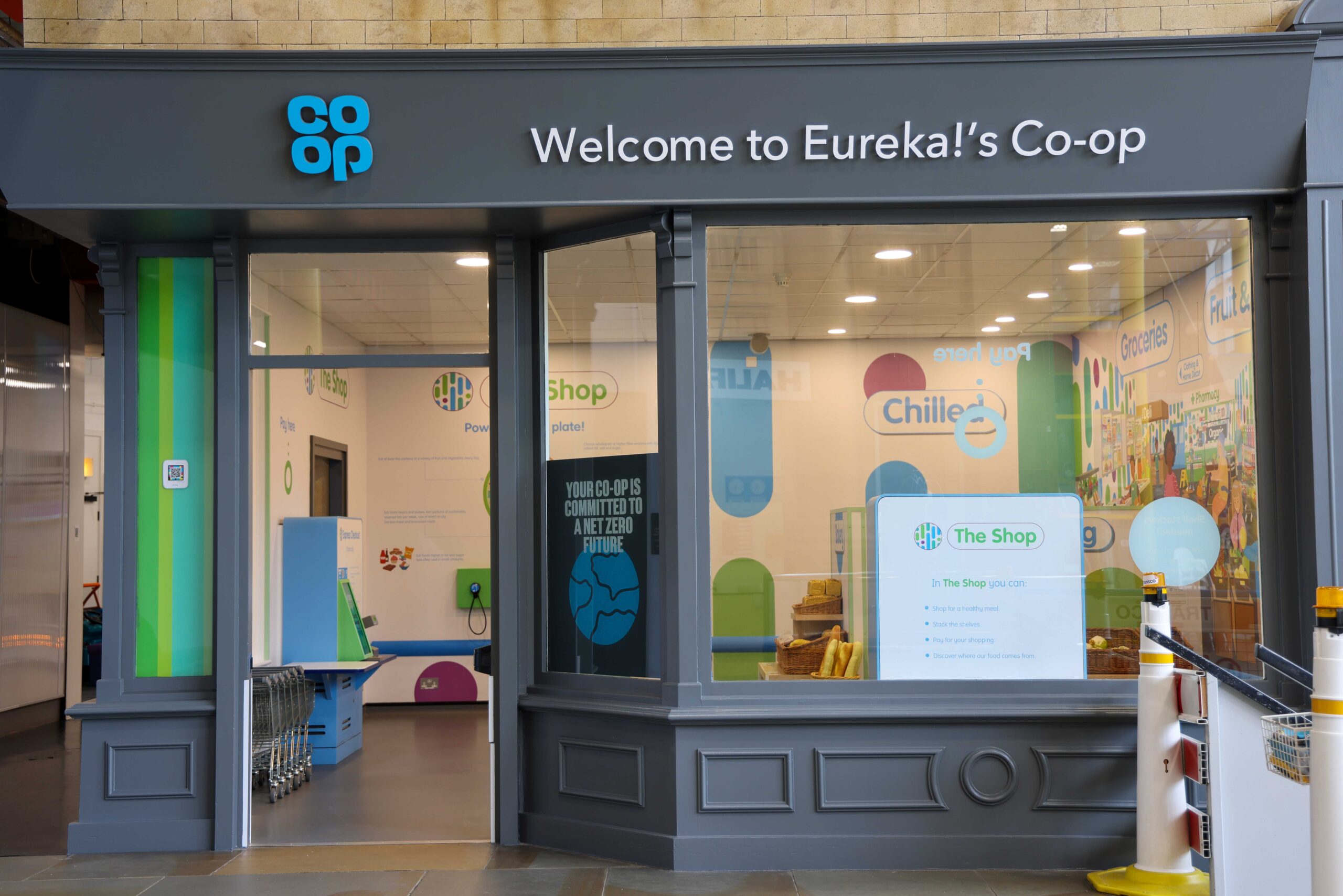 Small trolleys, big futures as Co-op opens Play Shop at Eureka!