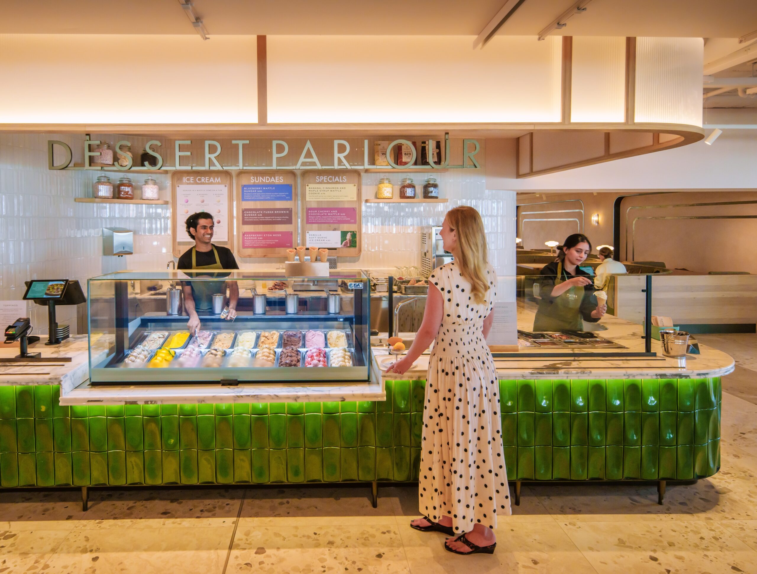 Platter John Lewis – dessert parlour