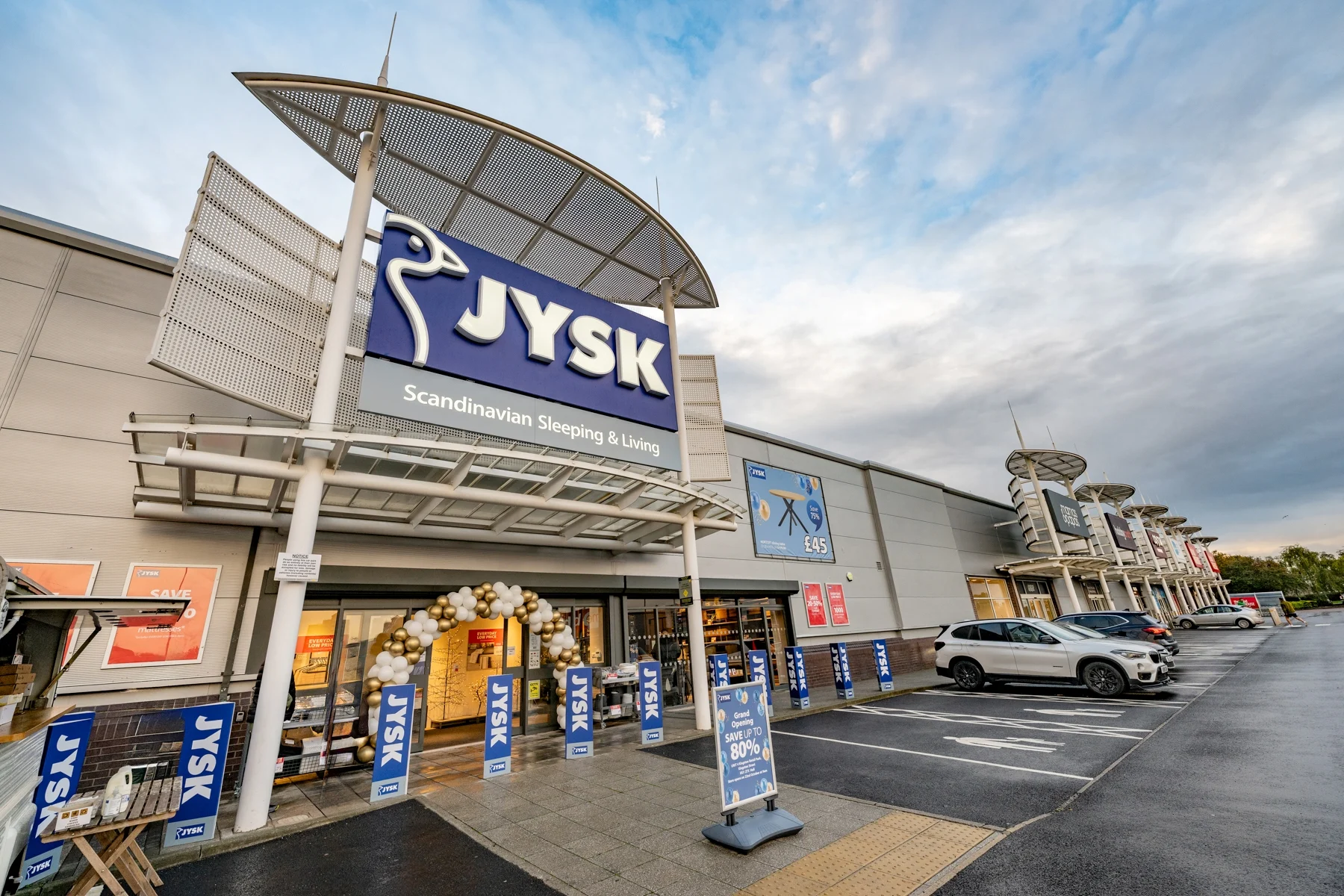 JYSK Hull UK store exterior. Opened October 2026. Photo Credit – Mark Flynn Photography