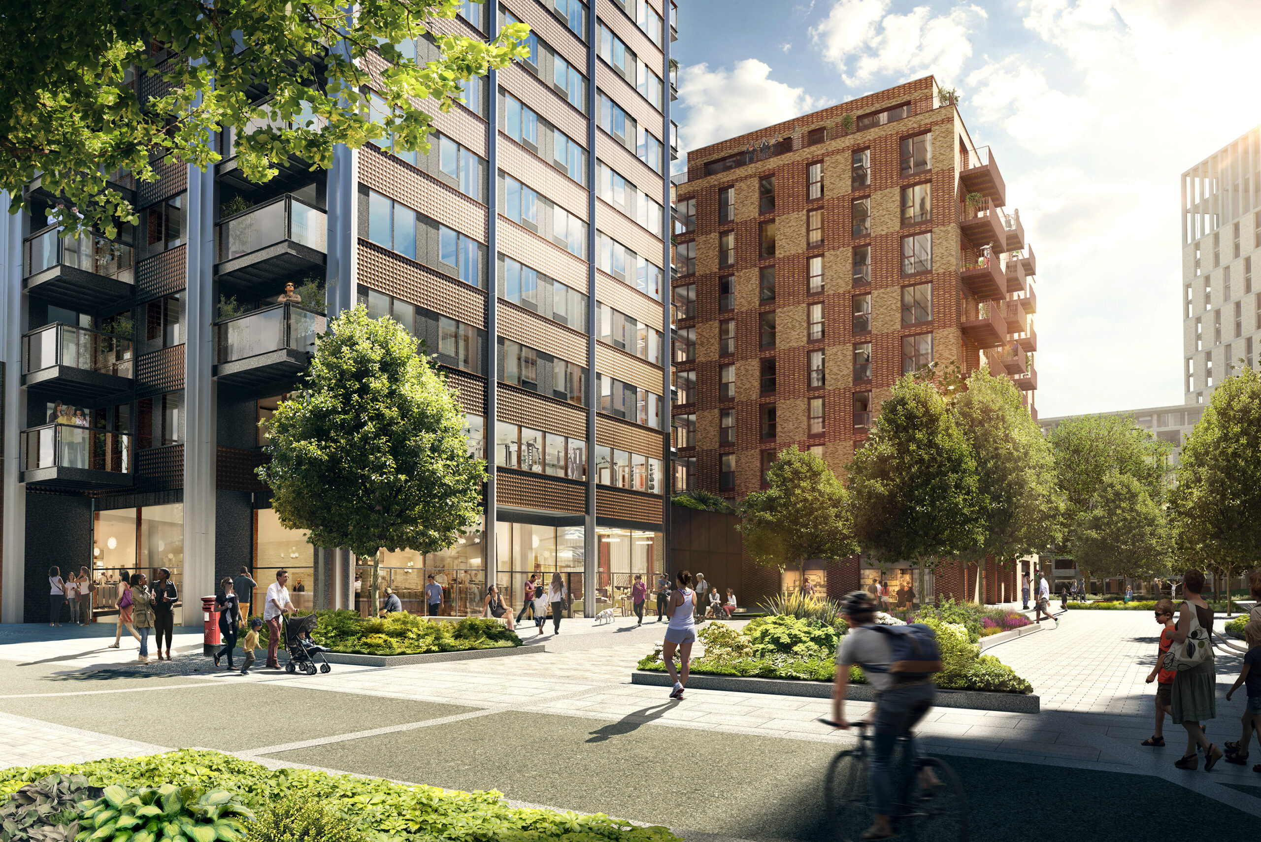 Lendlease flies off the mark with triple signing at Elephant Park A1